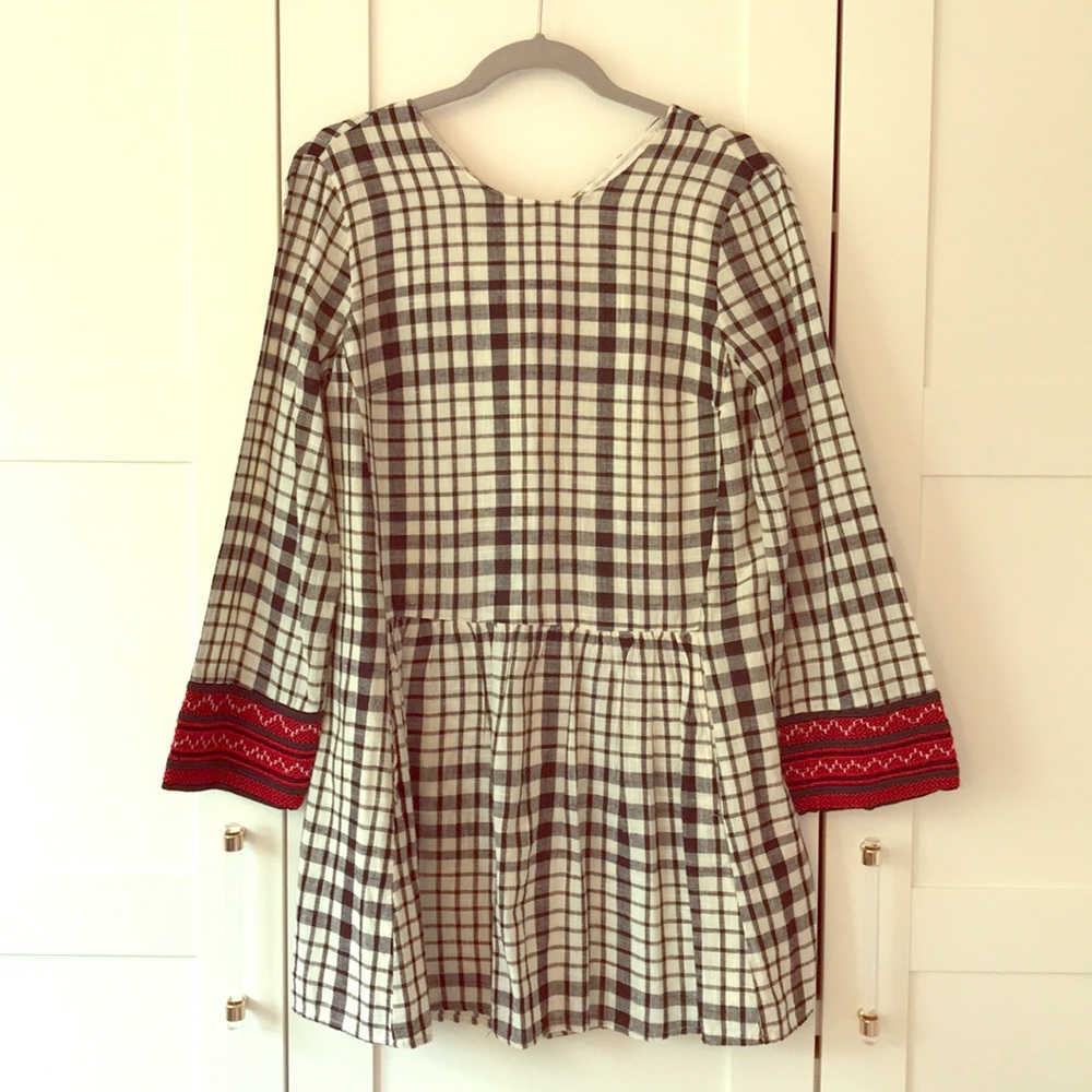 COPY - Zara plaid dress